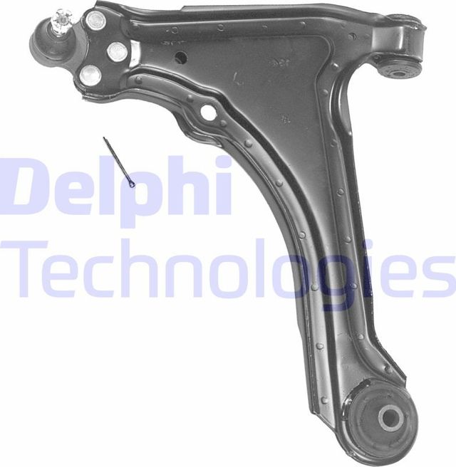 Поперечный рычаг передней подвески Delphi правый/левый нижний внешний для Opel Astra F 1991-2005. Артикул TC648