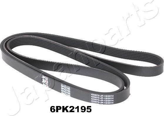 Приводной ремень поликлиновой Japanparts. Артикул DV-6PK2195