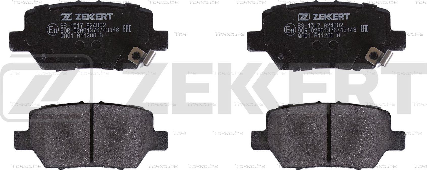 Тормозные колодки Zekkert. Артикул BS-1517
