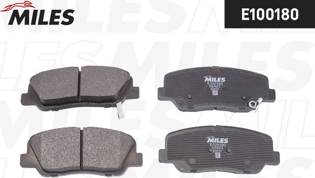 Тормозные колодки Miles (Semi-Metallic). Артикул E100180