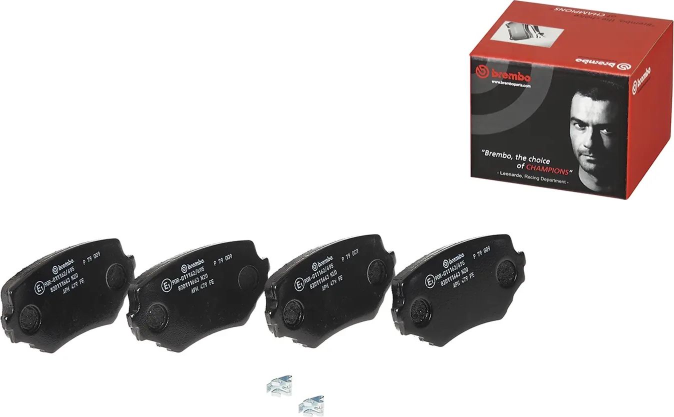 Тормозные колодки Brembo PRIME LINE. Артикул P 79 009