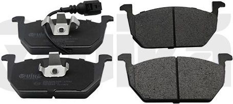 Тормозные колодки Vika (Low-Metallic) передние для Skoda Octavia A7 2012-2019. Артикул 66981688801