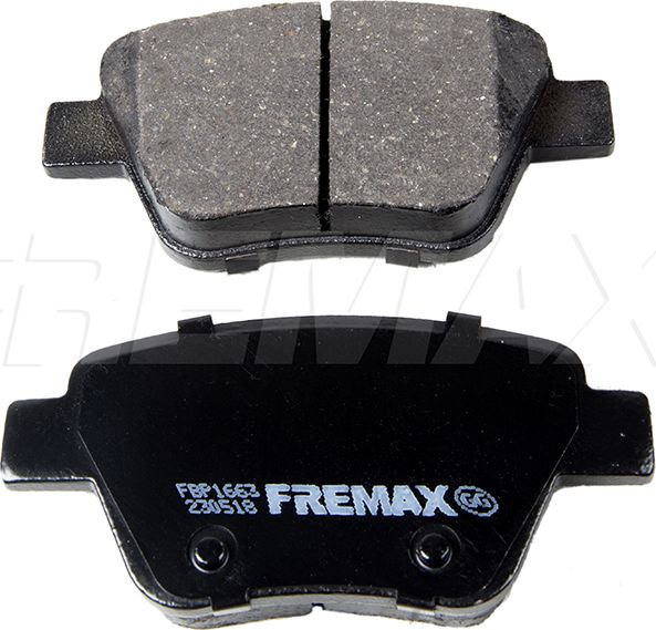 Тормозные колодки Fremax. Артикул FBP-1663