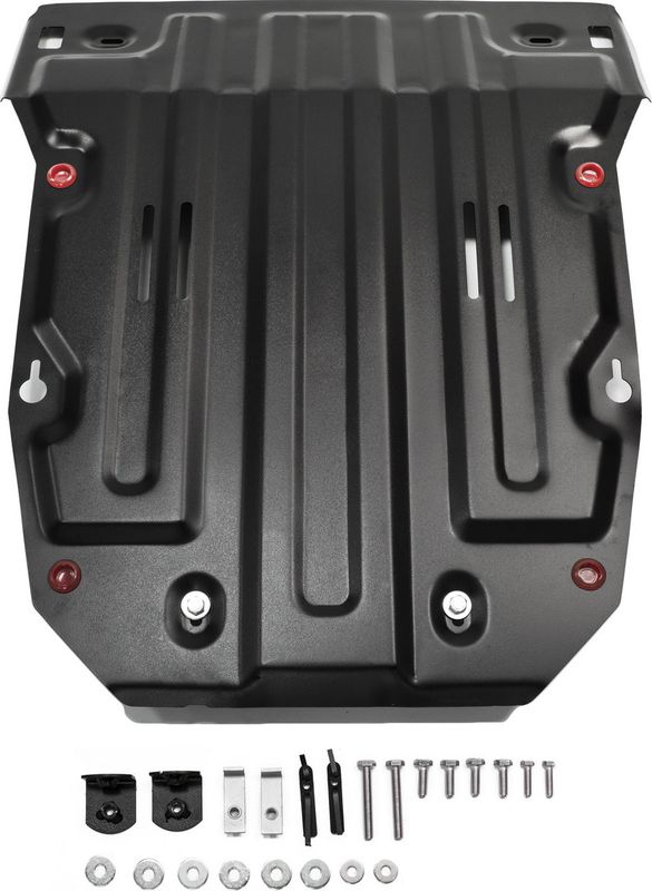 Защита АвтоБРОНЯ для картера Porsche Cayenne II 2010-2017. Артикул 111.05824.2