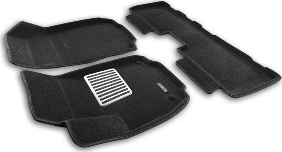 Коврики текстильные Euromat 3D Lux для салона Chevrolet Equinox 2017-2026. Артикул EM3D-001509