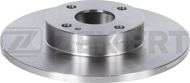 Тормозной диск Zekkert задний для Mazda 323 VI (BJ) 1998-2004. Артикул BS-5717