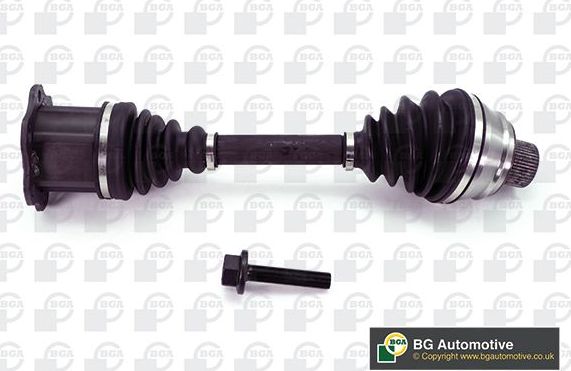 Полуось (привод в сборе, приводной вал) BGA. Артикул DS0118