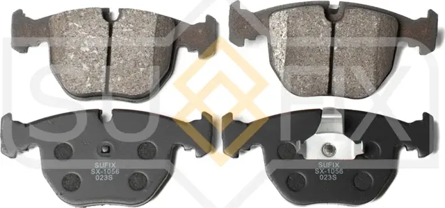 Колодки тормозные дисковые передние правые/левые BMW 5 (E39) 1995-2003/BMW 7 (E3 (Sufix). Артикул SX1056