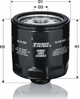 Масляный фильтр  Tecneco Filters. Артикул OL131