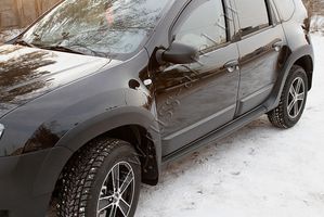 Молдинги Русская Артель на двери для Renault Duster 2010-2020. Артикул MRD-007002