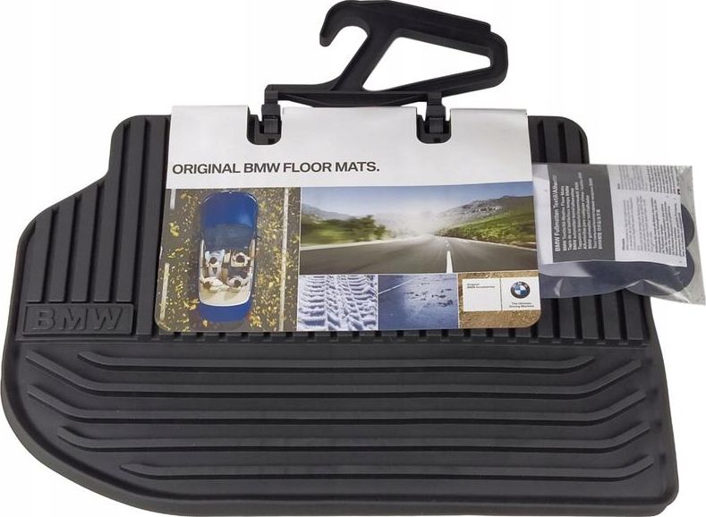 Коврики BMW оригинальные 3D для салона BMW 5 F10, F11 2009-2013 задние. Артикул 51472153889