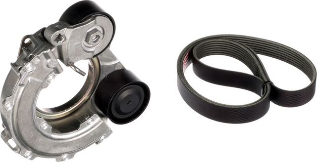 Приводной ремень поликлиновой с роликами (комплект) Gates Micro-V® UNIQUE FIT для Kia Proceed III 2019-2026. Артикул K017PK1065XS