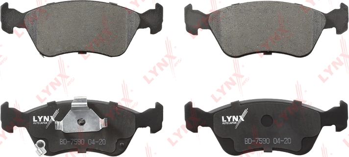 Тормозные колодки LYNXauto. Артикул BD-7590