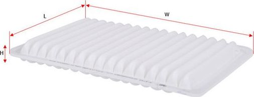 Воздушный фильтр Sakura для Mazda Xedos 6 1992-1999. Артикул A-1762