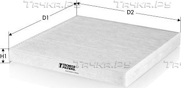 Салонный фильтр  Tecneco Filters. Артикул CK1248