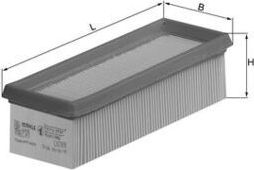 Воздушный фильтр Mahle-Knecht. Артикул LX 788