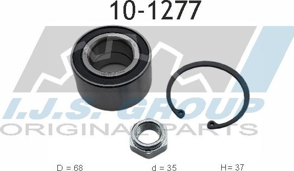 Ступичный подшипник (комплект) IJS Group. Артикул 10-1277