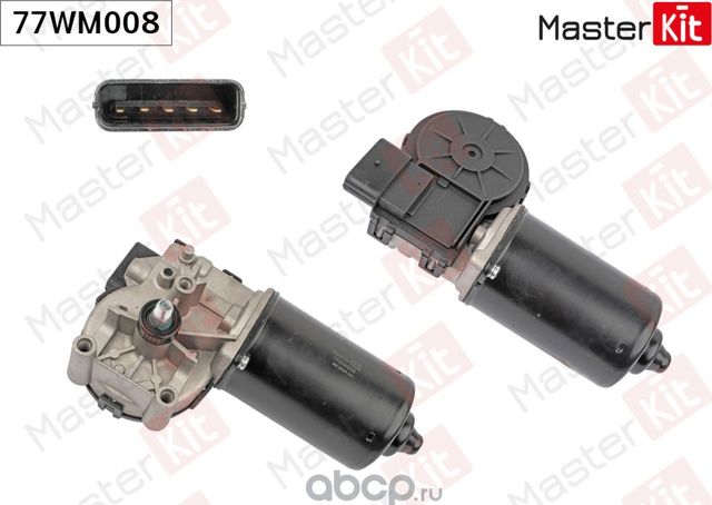 Мотор стеклоочистителя перед. Hyundai i30 (FD)/Kia CEED (ED) 2006 - 2012 77WM008 (Master KIT). Артикул 77WM008