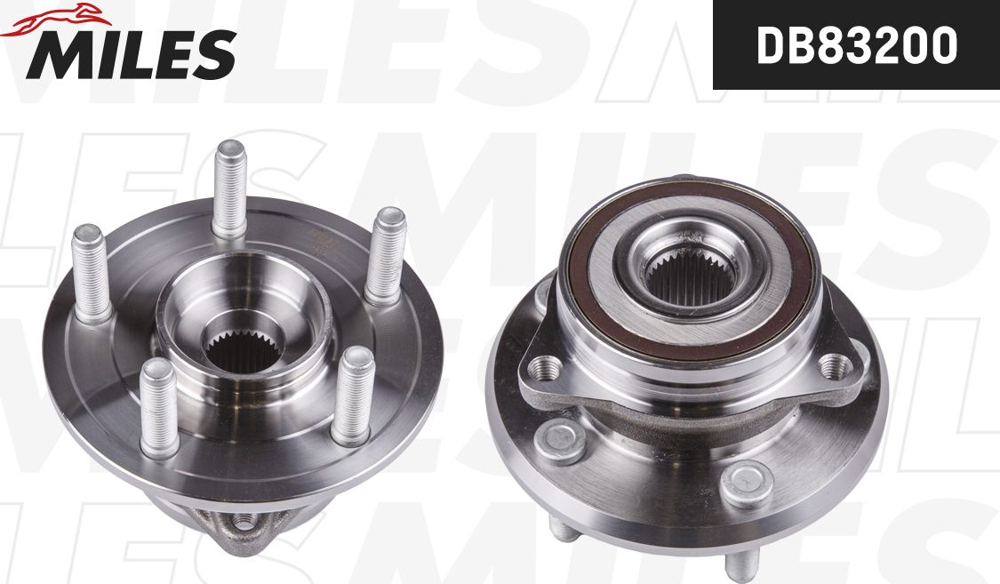 Ступица колеса с интегрированным подшипником Miles. Артикул DB83200