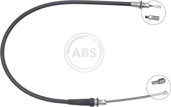 Трос ручника (тросик ручного тормоза) ABS. Артикул K19833