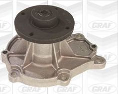 Помпа (водяной насос) Graf для Nissan Urvan II (E23) 1981-1988. Артикул PA203