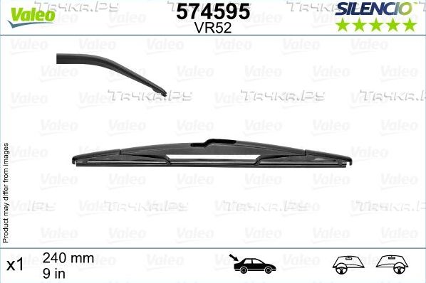 Щетка стеклоочистителя (дворник) Valeo задняя для Renault Megane IV 2015-2026. Артикул 574595