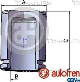 Поршень тормозного суппорта Autofren Seinsa задний для Mazda MPV II (LW) 2002-2006. Артикул D025302