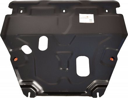 Защита Alfeco для картера и КПП Ford Fiesta VI рестайлинг 2015-2019. Артикул ALF.07.36 st