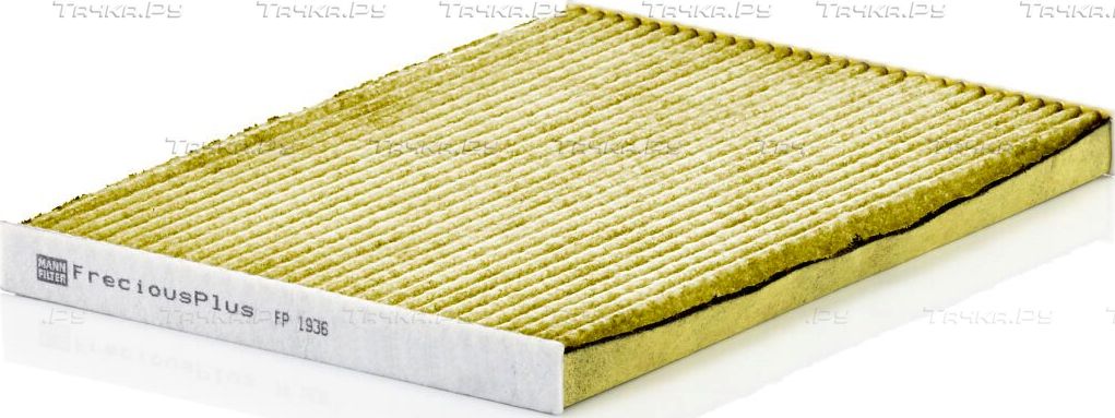 Салонный фильтр Mann-Filter FreciousPlus для Nissan X-Trail T31 2007-2013. Артикул FP 1936