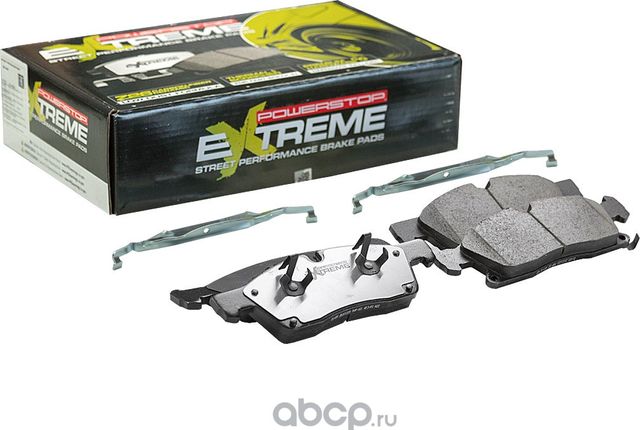 Передние керамические колодки Extreme Street Performance Z26 PowerStop 26-1455. Артикул 261455