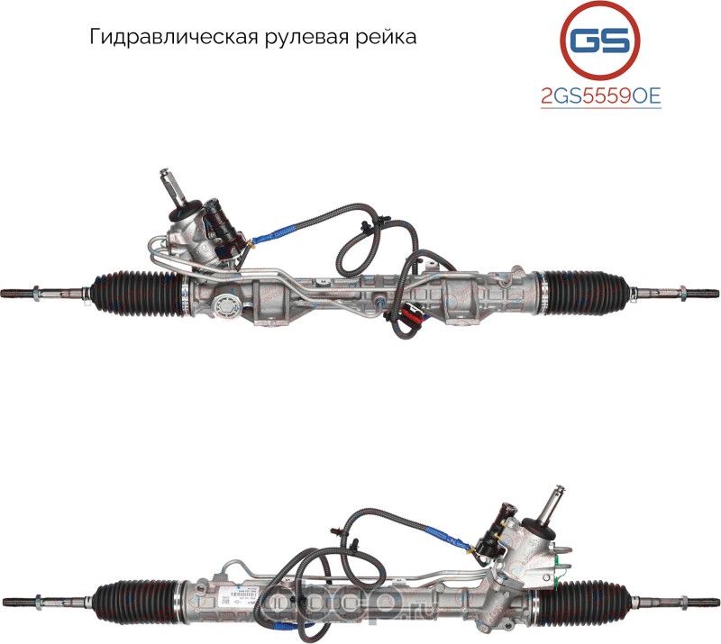 Новая оригинальная рулевая рейка Renault Laguna III / Sportour 2007 (GS). Артикул 2GS5559OE
