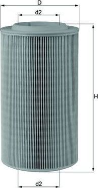 Воздушный фильтр Mahle. Артикул LX 2059