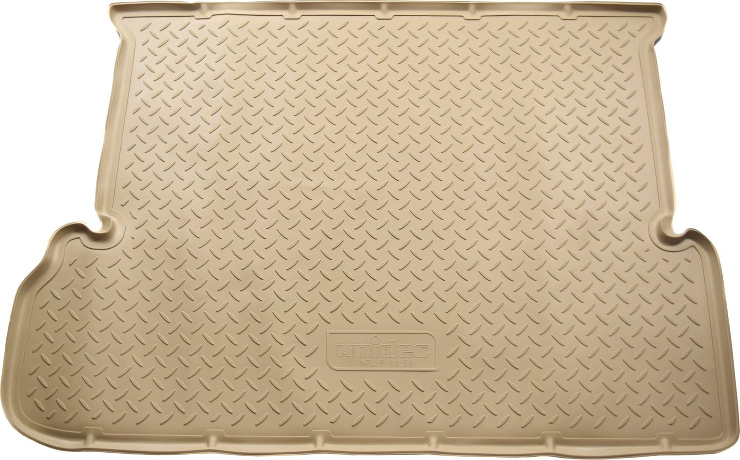 Коврик Норпласт для багажника Toyota Land Cruiser Prado 150 2009-2013 (7 мест). БЕЖЕВЫЙ. Артикул NPL-P-88-53Beige