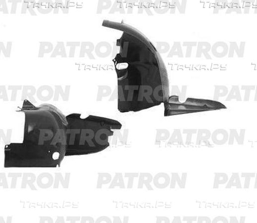 Подкрылок Patron передний правый для Peugeot 406 I 1999-2004. Артикул P72-2206AR