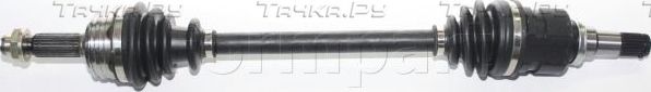 Полуось (привод в сборе, приводной вал) Formpart передняя левая для Toyota Aygo I 2005-2014. Артикул 13380005/S