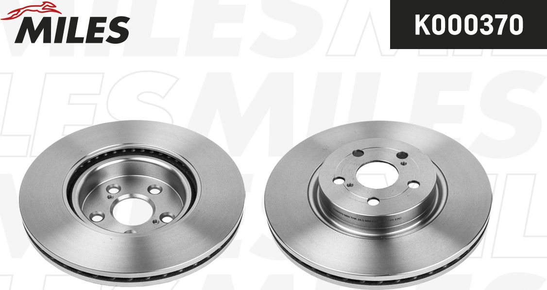 Тормозной диск Miles. Артикул K000370