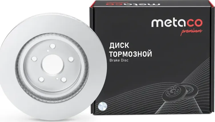 Диск тормозной передний Premium (Metaco). Артикул 3050610