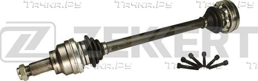 Полуось (привод в сборе, приводной вал) Zekkert. Артикул AW-4514