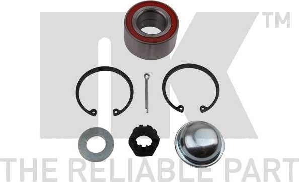 Ступичный подшипник (комплект) NK передний для Opel Combo C 2001-2012. Артикул 753626