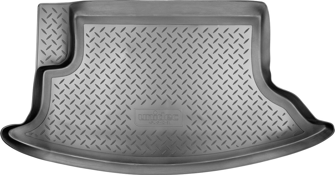 Коврик Норпласт для багажника Lada Niva 2020-2026 ЧЕРНЫЙ. Артикул NPL-P-12-51-1