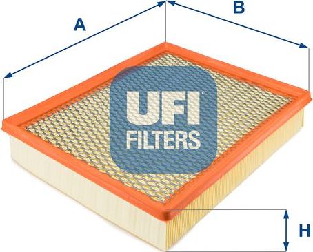 Воздушный фильтр UFI. Артикул 30.197.00