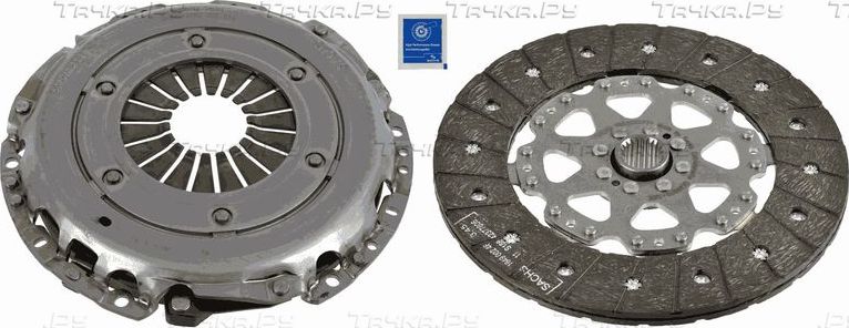 Сцепление (комплект) SACHS XTend для Kia Sportage II 2006-2010. Артикул 3000 970 128