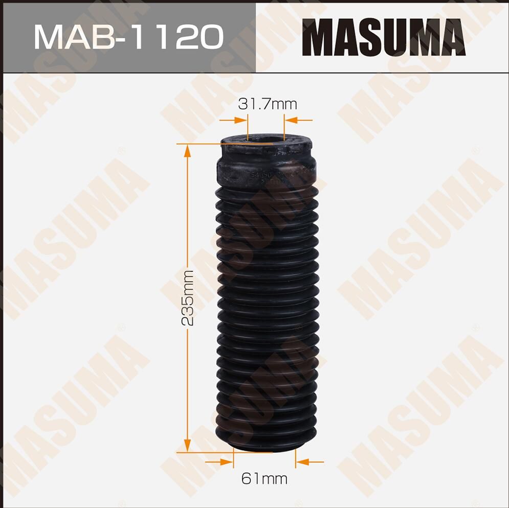 Комплект отбойников и пыльников амортизаторов (стоек) Masuma. Артикул MAB-1120