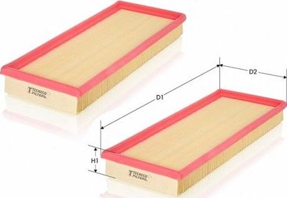 Воздушный фильтр Tecneco Filters. Артикул AR3698PMX2