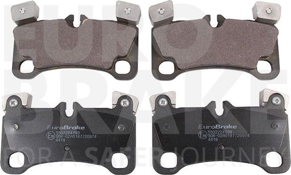 Тормозные колодки Eurobrake. Артикул 5502224799