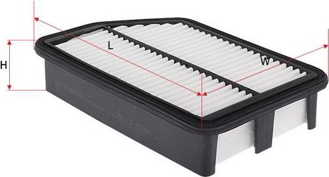 Воздушный фильтр Sakura для Hyundai Creta II 2021-2026. Артикул A-28590