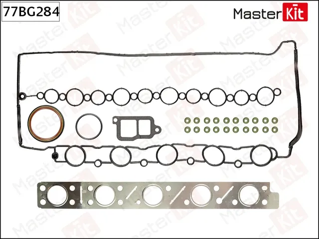 Комплект прокладок ГБЦ Volvo D 5244 T13/T18/T4/T5/T6/T7/T8/T9 (Master KIT). Артикул 77BG284