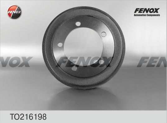 Тормозной барабан Fenox. Артикул TO216198