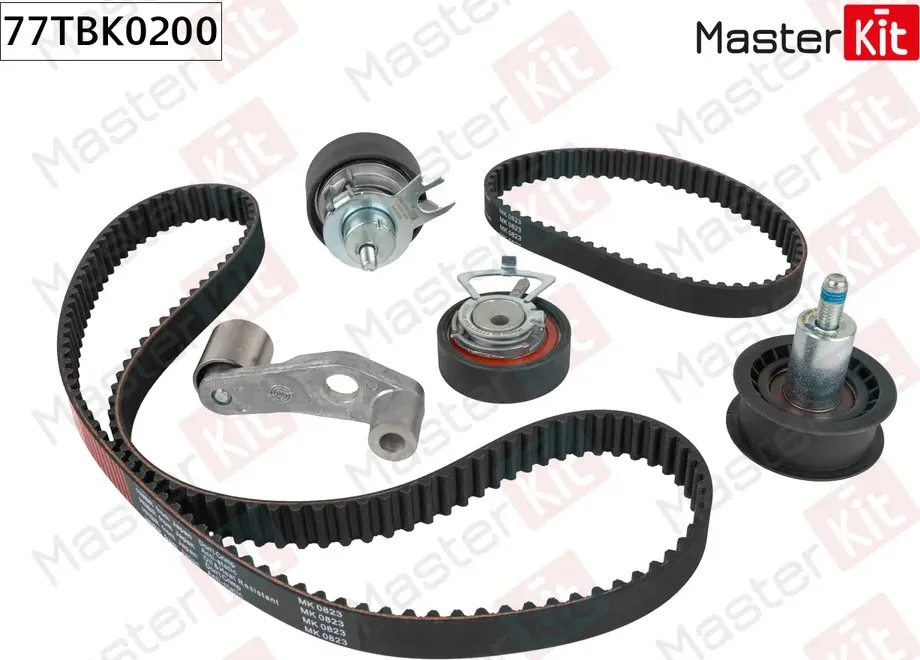 77TBK0200 Комплект ремня ГРМ VW POLO (6N1) 1994 - 1999 (Master KIT). Артикул 77tbk0200