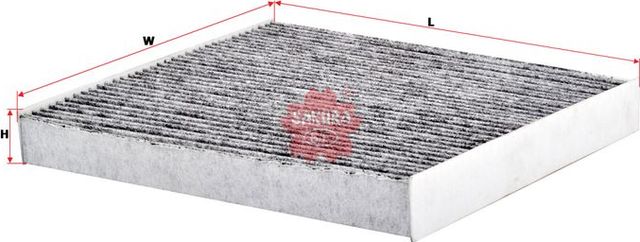 Салонный фильтр Sakura для Volvo XC40 I 2017-2026. Артикул CAC-24120